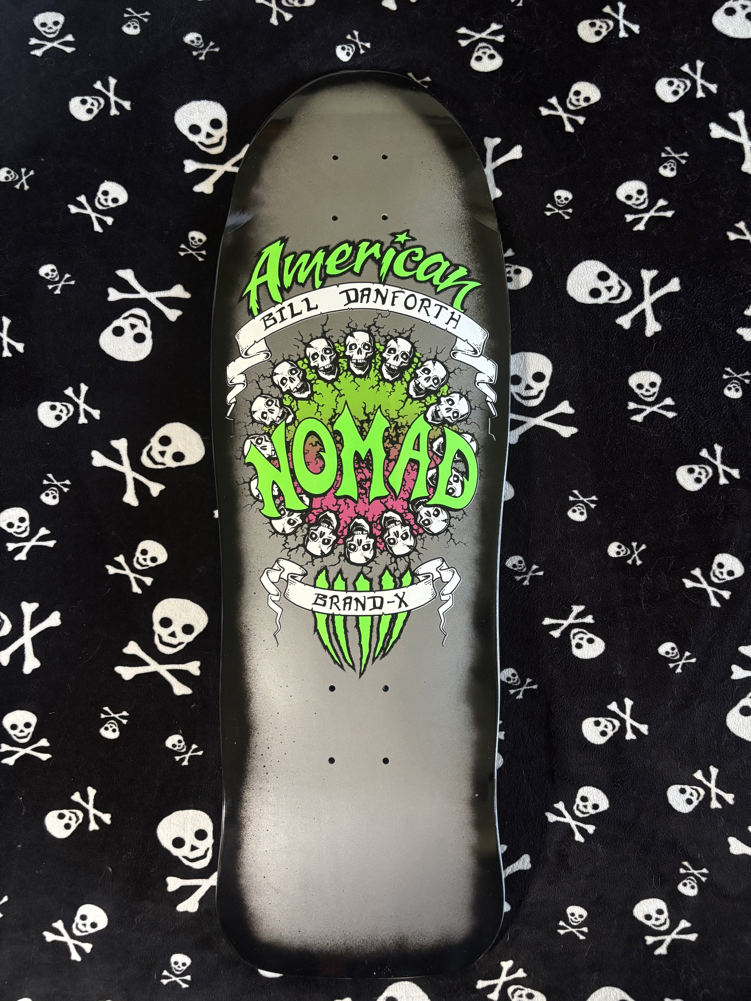 【希少】AMERICAN NOMAD BILL DANFORTH AMERICAN NOMAD (BRAND X TOXIC) — Shop — DEATHGEAR PRODUCTS SKATE SHOP